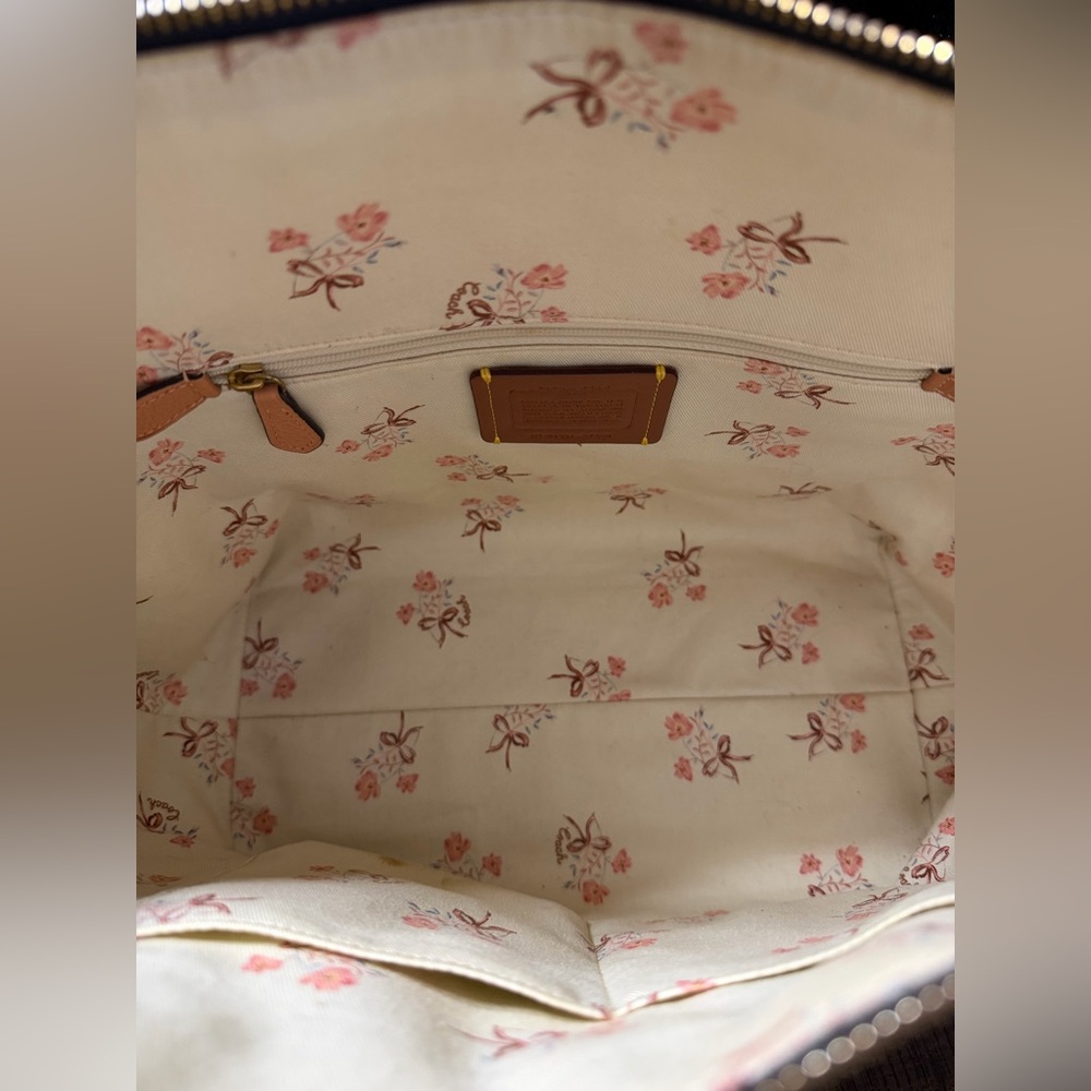 Coach Denim Taylor Tote - Picture 9 of 13